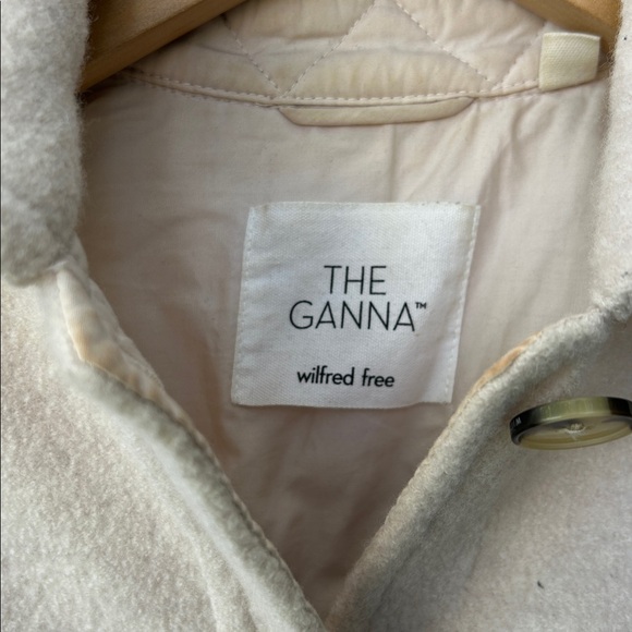 Aritzia Wilfred Free Gana Shacket Merino Wool Size 2XS Oversized Shirt Jacket - Picture 3 of 7